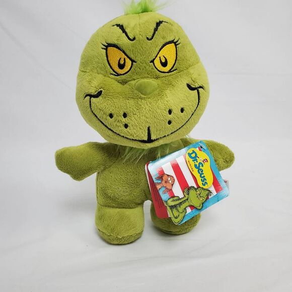 Aurora Dr Seuss Grinch Plush Doll 10" 2018 NWT - Picture 1 of 5